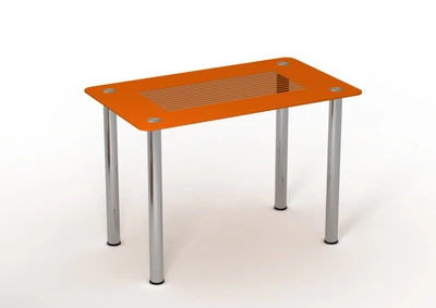 Стіл Sentenzo ПАРАЛЕЛЬ 900x650x750 Помаранчевий (236631376)