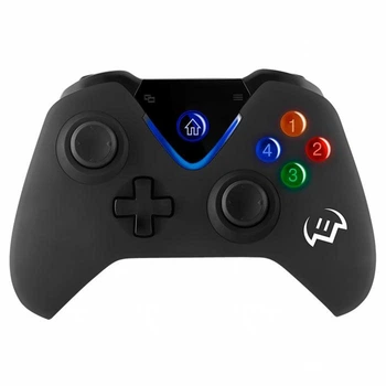 Ігровий контролер Sven GC-5070 бездротовий для PC/PS3/Android 4 осі 2 міні джойстика 11 кнопок Black
