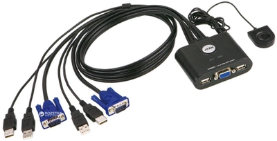 KVM-переключатель ATEN CS22U-A7 2-портовый USB