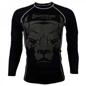 Рашгард з довгим рукавом Gameness Elite (XL) Чорний