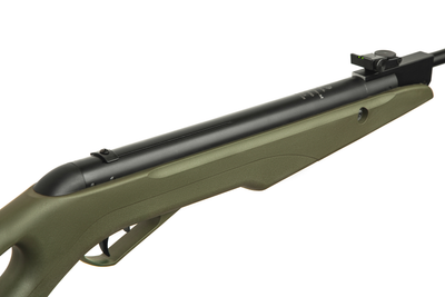 Пневматична гвинтівка EKOL THUNDER-M Khaki 4,5 mm Nitro Piston Ekol Чорний