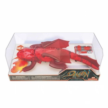 Интерактивная игрушка HEXBUG Нано-робот Dragon Single на ИК управлении, красный (409-6847 red) (409-6847 red)