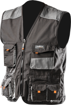 Жилет NEO Tools S/48 Серый (81-260-S)