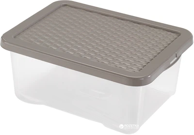 Бокс для зберігання Heidrun R-Box 18 л Коричневий (4682_коричневий)
