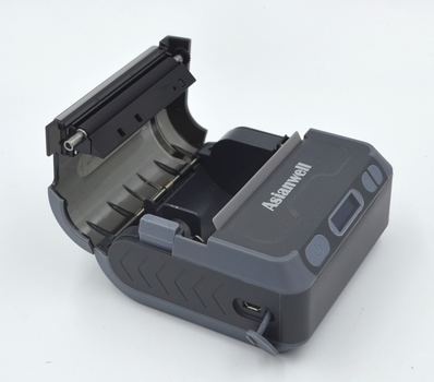 Принтер этикеток AsianWell AW-8008 чёрный, мобильный, беспроводный, bluetooth (AW-8008)
