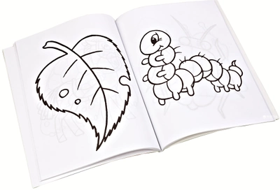 Большая книга раскрасок для малышей Перо (9789664620410)
