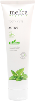 Зубная паста Melica Organic c экстрактом мяты 100 мл (4770416002238)