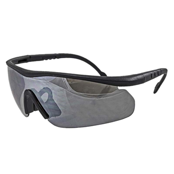 Очки тактические Daisy C2 (4 цвет. линзы, резинка, очки для линз с диоптриями, чехол), жесткий кейс