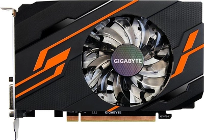 Gigabyte PCI-Ex GeForce GT 1030 OC 2GB GDDR5 (64bit) (1265/6008) (DVI, HDMI) (GV-N1030OC-2GI)
