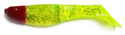 Виброхвост Mann's Assassin 1.5" 40мм 5 шт Green-Red (M-047 MFCH BBR)