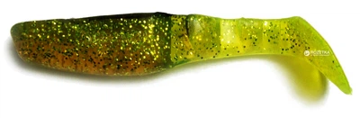 Виброхвост Mann's Assassin 2.75" 60мм 5 шт Green-Black (M-057 MFCH BB)