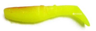 Виброхвост Mann's Assassin 1.5" 40мм 5 шт Yellow-Red (M-047 FCH BR)