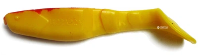 Виброхвост Mann's Assassin 3.15" 80мм 5 шт Yellow-Red (M-076 Y BR)