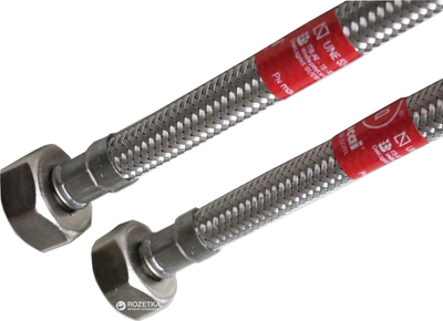 Шланг Tucai 0.4 м, 1/2"х1/2" ВВ (HG-1212-400) нерж.