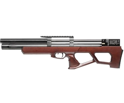 Гвинтівка пневматична, воздушка Raptor 3 Standart PCP кал. 4,5 мм. Колір - коричневий (чохол в комплекті). 39930017