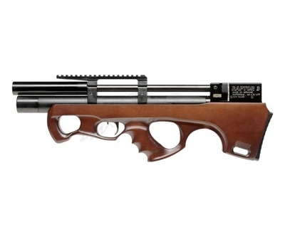 Гвинтівка пневматична, повітря Raptor 3 Compact Plus PCP кал. 4,5мм. Колір – коричневий (чохол у комплекті). 39930016