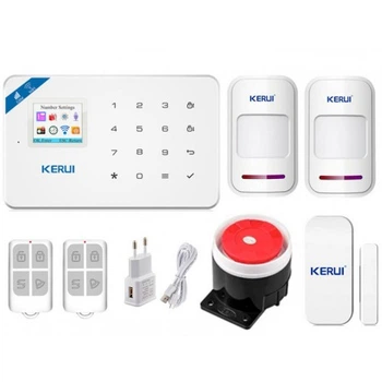 Комплект Сигнализации Kerui Wi-Fi W18 Для 1-Комнатной Квартиры Pro
