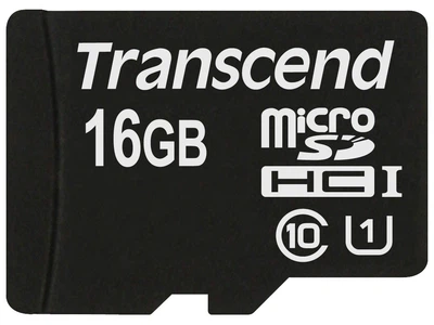 Карта памяти Transcend microSDHC 16GB UHS-I U1 C10 (TS16GUSDCU1)