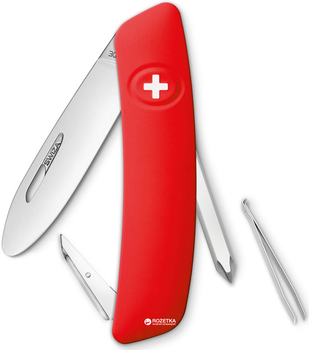 Швейцарский нож Swiza J02 Junior Red (KNI.0021.1001)