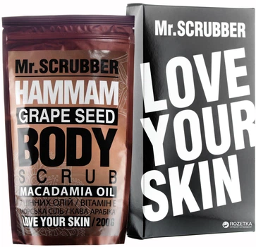 Кофейный скраб для тела Mr.Scrubber Hammam Body scrub для всех типов кожи 200 г (4820200230283)