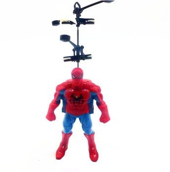 Игрушка Индукционная Летающая Супер Герой Heroes 2 Avengers Человек-Паук Spider-Man LED Марвел Marvel (T007-2)