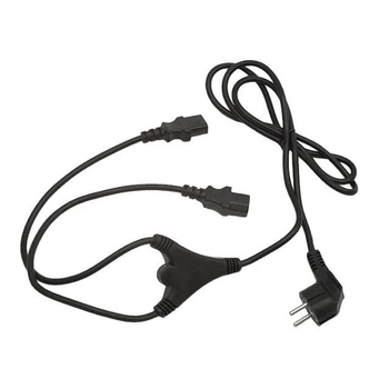 Кабель живлення C13 2x 2.0m Cablexpert (PC-186-ML6)