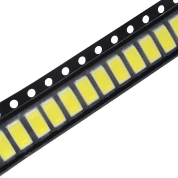 світлодіод 5630 5730 SMD LED 3В 0.5Вт 50-55лм світлодіод, білий 100x