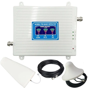 GSM DCS 3G 4G репитер JY 805, усилитель связи 900МГц 1800МГц WCDMA 2100 МГц + 2G/3G/4G