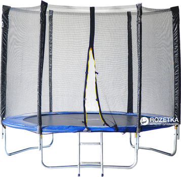 Батут SkyJump 10 ft., 312 см з захисною сіткою і драбинкою (SJ10ft312)