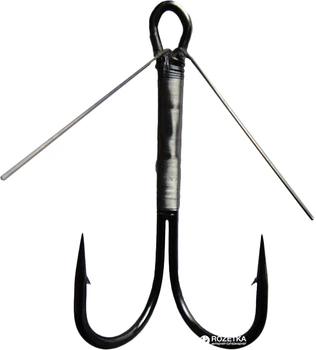 Двойной крючок MiniMax Double Weedless 1 г 10 шт (SW-12002-8)