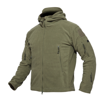 Тактична флісова куртка/кофта Pave Hawk olive L Pave Hawk (new_69168)