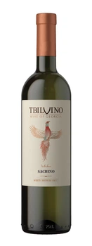 Вино Tbilvino Сачино біле напівсухе 0.75 л (4860038075304)