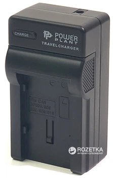 Зарядний пристрій PowerPlant для акумуляторів Canon BP-808 (CH980031)