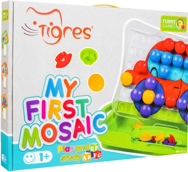 Игрушка развивающая Tigres Моя первая мозаика (39370 Зеленый)