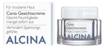Крем для обличчя Alcina T Ценія зволожуючий 50 мл (4008666342409)