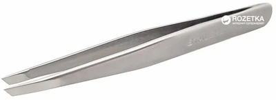 Пинцет Staleks Pro для бровей EXPERT 10 TYPE 4 узкие скошенные кромки ТE-10/4 (4820121592903)