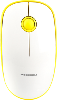 Мышь Modecom MC-WM112 Wireless Yellow/White (M-MC-WM112-290)