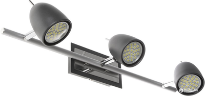 Светильник спотовый Brille HTL-170/3 GU10 DGY (26-391)