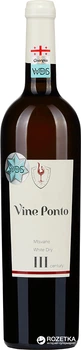 Вино Vine Ponto Mtsvane помаранчеве сухе 0.75 л 13% (4860110320032)