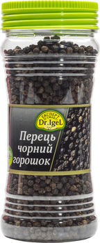 Перець чорний Dr.IgeL горошок 150 г (4820155170504)
