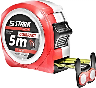 Рулетка Stark Compact 5 м х 25 мм (503450025)