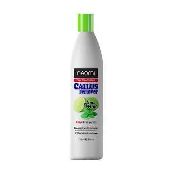 Ремувер для педикюра Naomi Callus Remover (лайм и мята), 250 мл (0051129)