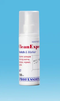 Средство Clean Expert для удаления клея скотча и маркера Scotch Marker, 100 мл