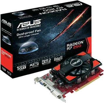 Відеокарта PCI-E ATI Radeon R7 250, 1024 mb Б/У