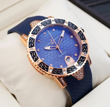 Часы Ulysse Nardin Marine Lady Diver Blue-Gold-Blue