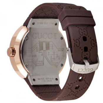Часы Gucci Pantcaon Brown-Gold-Brown