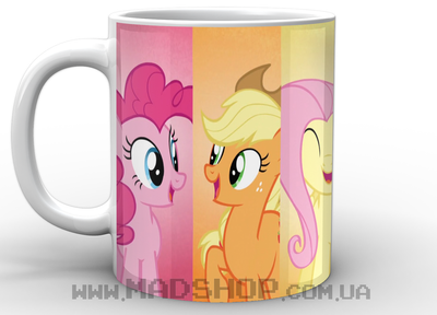 Кухоль My little pony різнокольорові CP 03.35 ( 15996 )