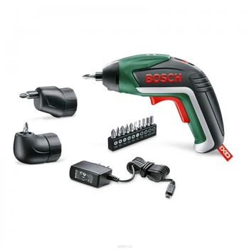 Аккумуляторный шуруповерт литиевый Bosch IXO V Full