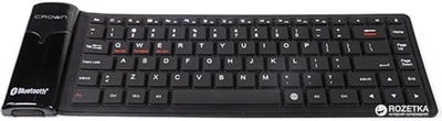 Клавиатура силиконовая Crown CMK-6003 Black