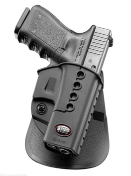 Кобура Fobus для Glock 17/19 поворотная с поясным фиксатором. 23701605